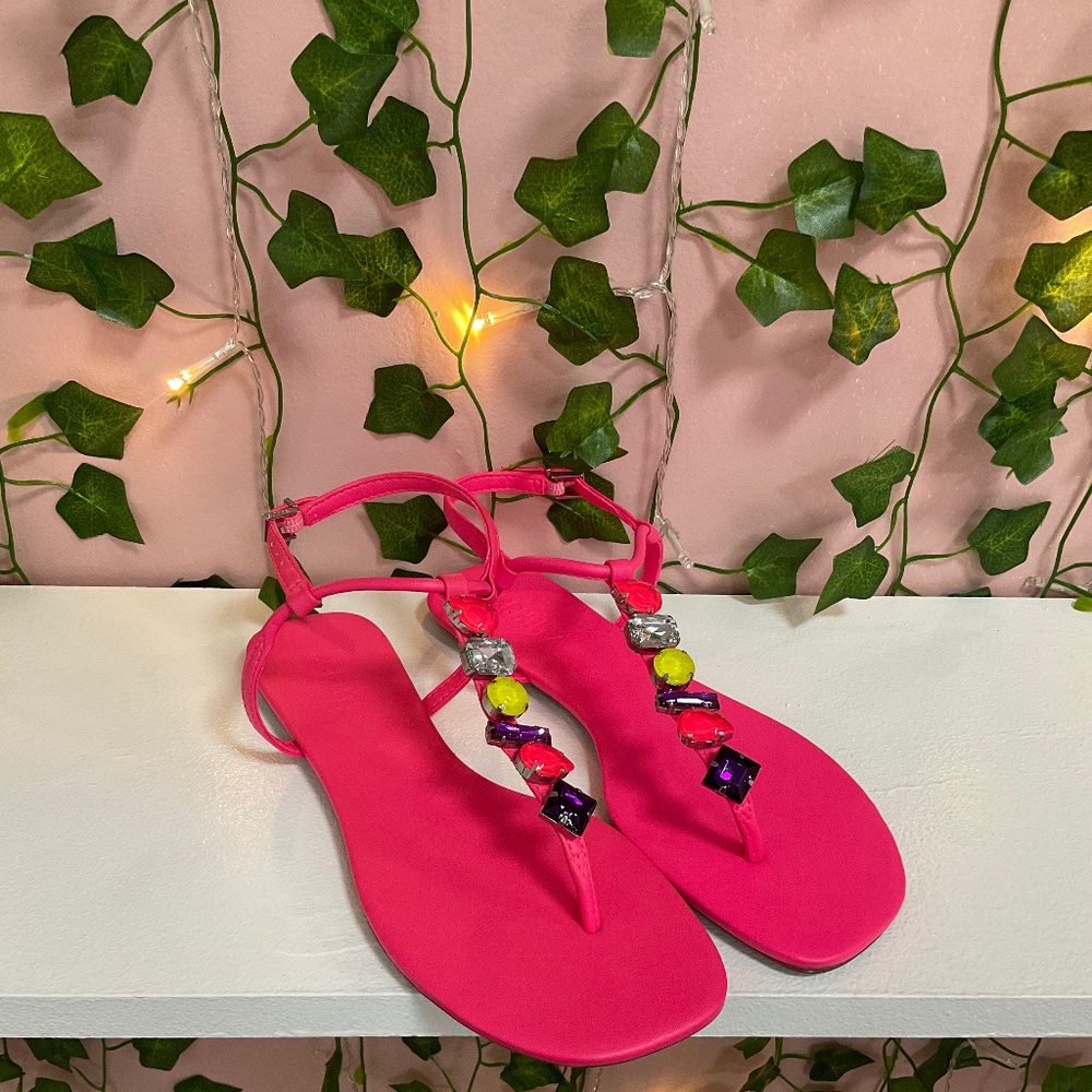 Schultz Embellished Thong Sandal